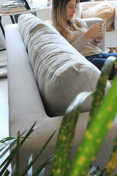 SOFA CUBO - TAPIZADO EN PANAMA - 90 PROF