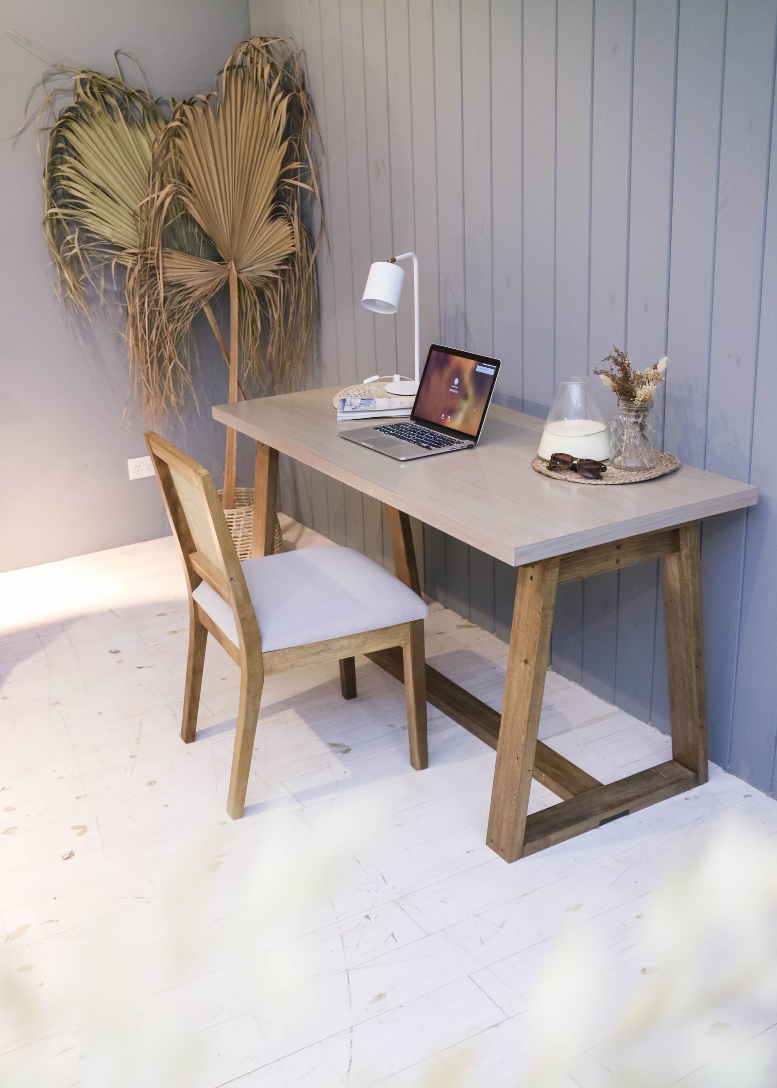 ESCRITORIO BIZANTINO - BASE ALAMO TAPA PATINADA