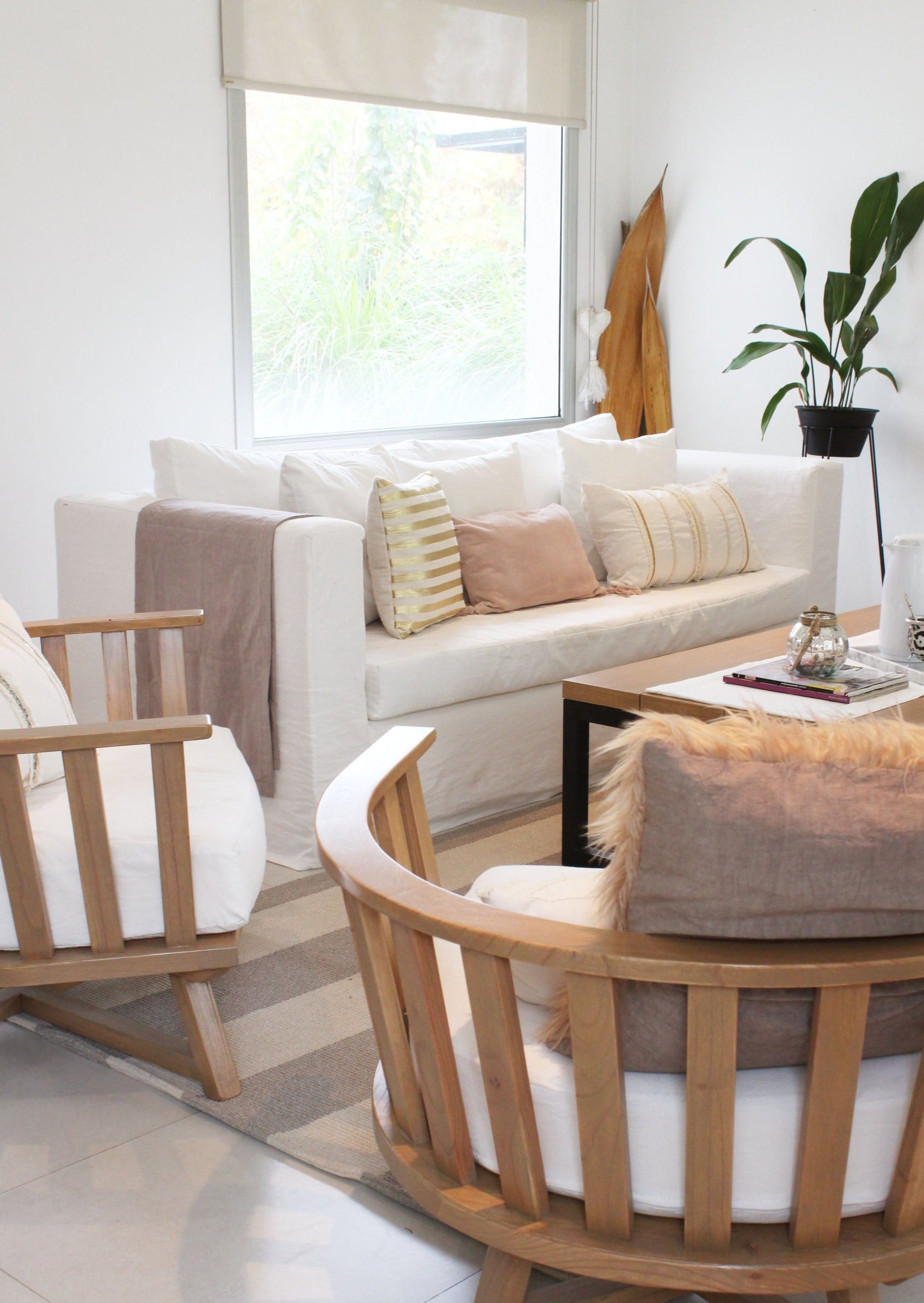 SOFA CUBO CON FUNDA - TAPIZADO EN PANAMA - 90 PROF