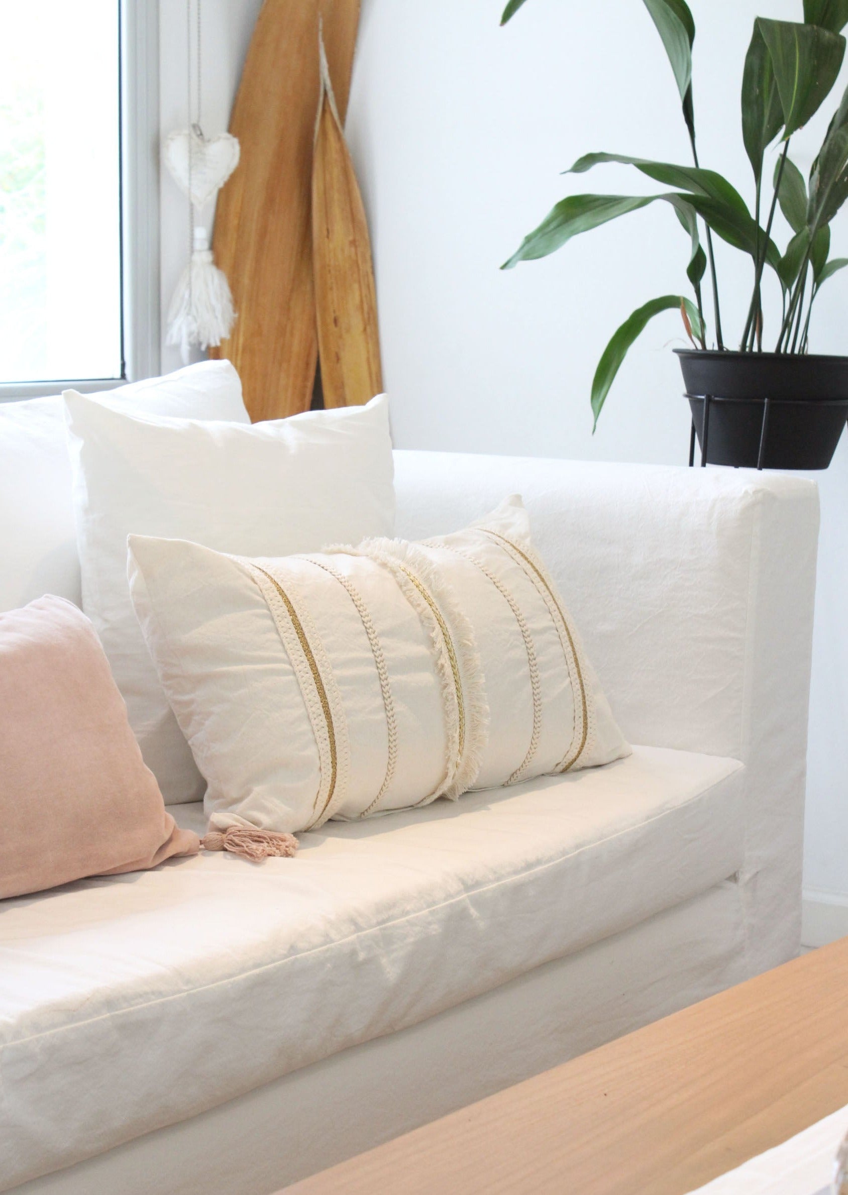 SOFA CUBO CON FUNDA - TAPIZADO EN PANAMA - 90 PROF