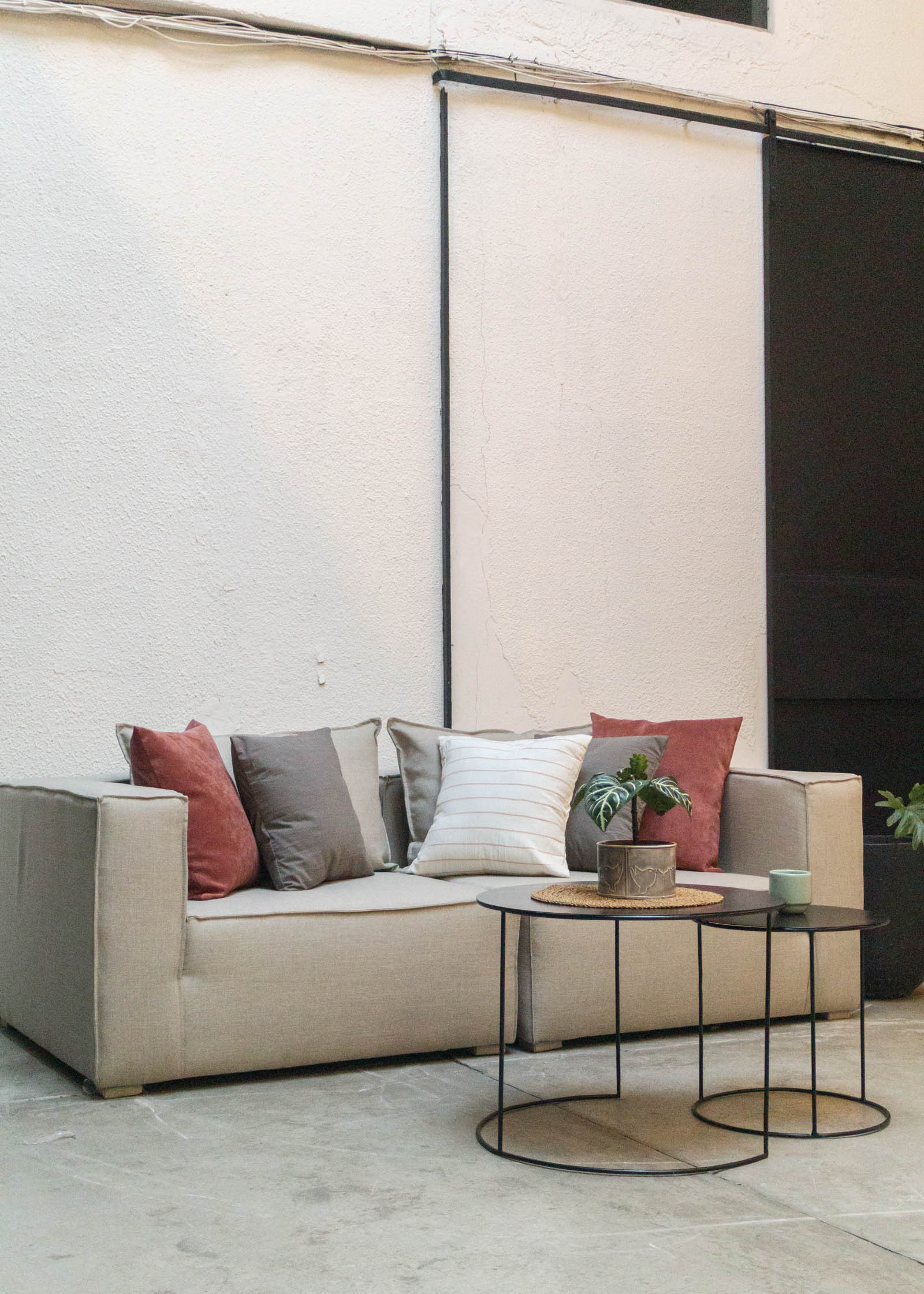 SOFA SUECIA -  2 MÓDULOS - 100 PROF