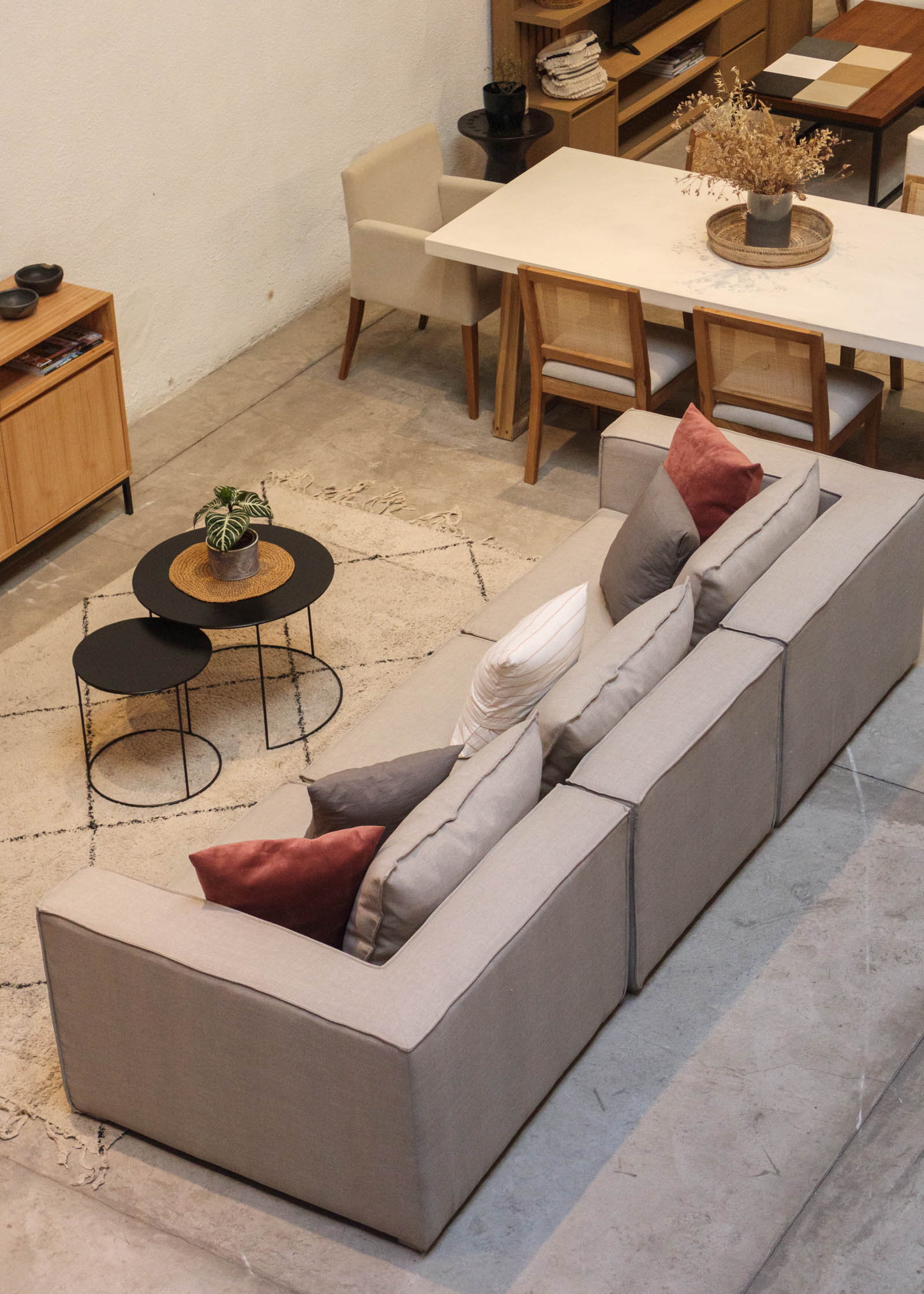 SOFA SUECIA -  3 MÓDULOS - 100 PROF