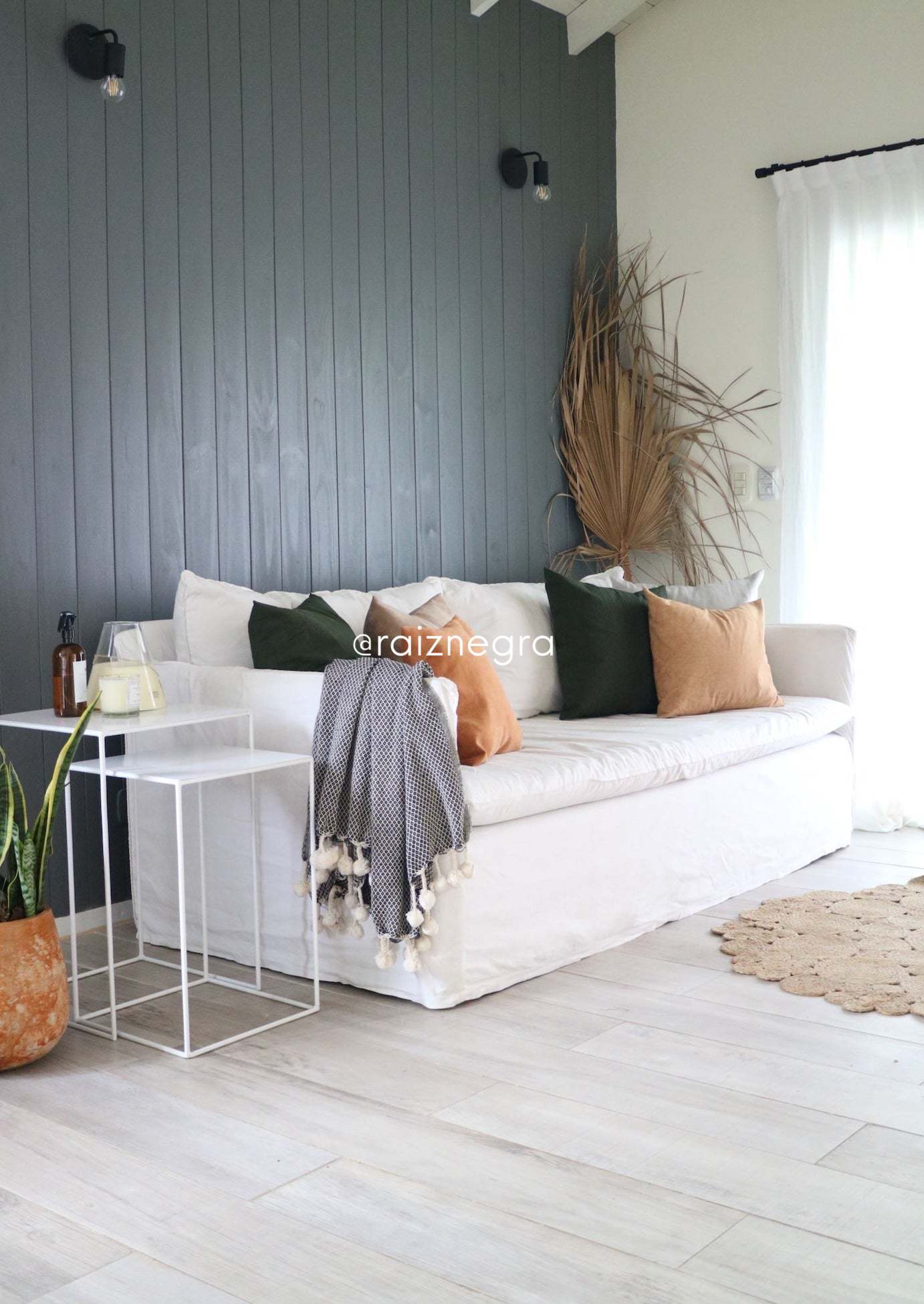 Mesas Luanda blancas Iron