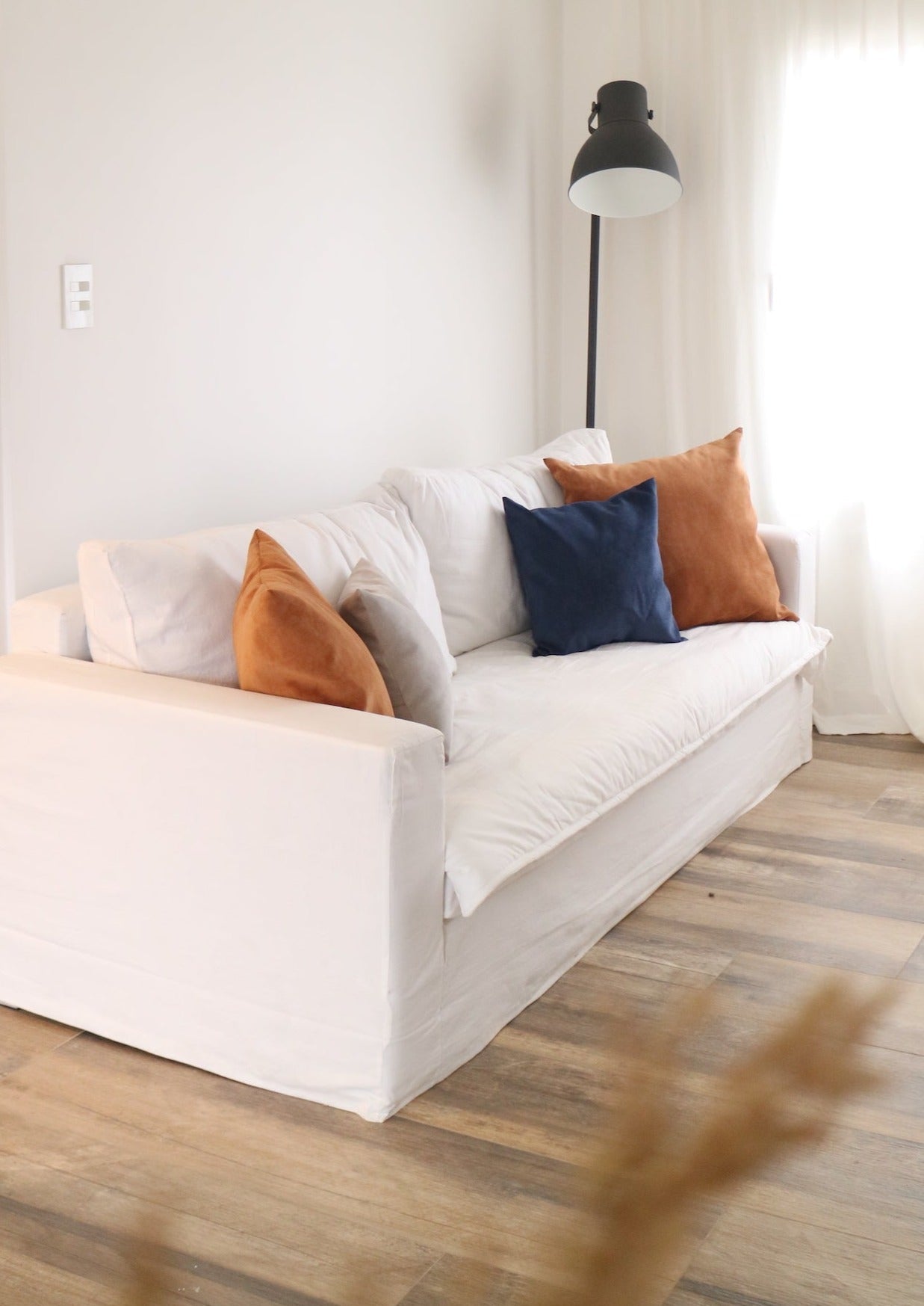 STOCK SOFA FAMILY CON FUNDA - TAPIZADO EN PANAMA - 90 PROF