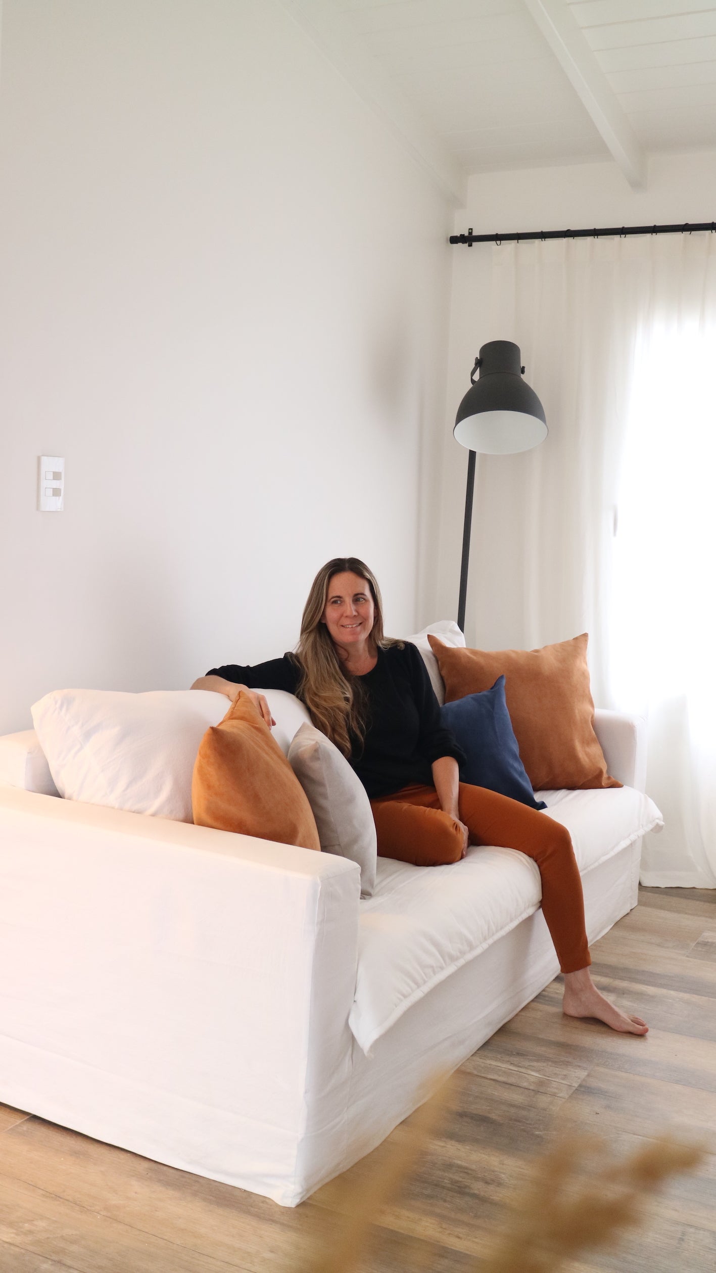 SOFA FAMILY CON FUNDA - TAPIZADO EN PANAMA - 90 PROF