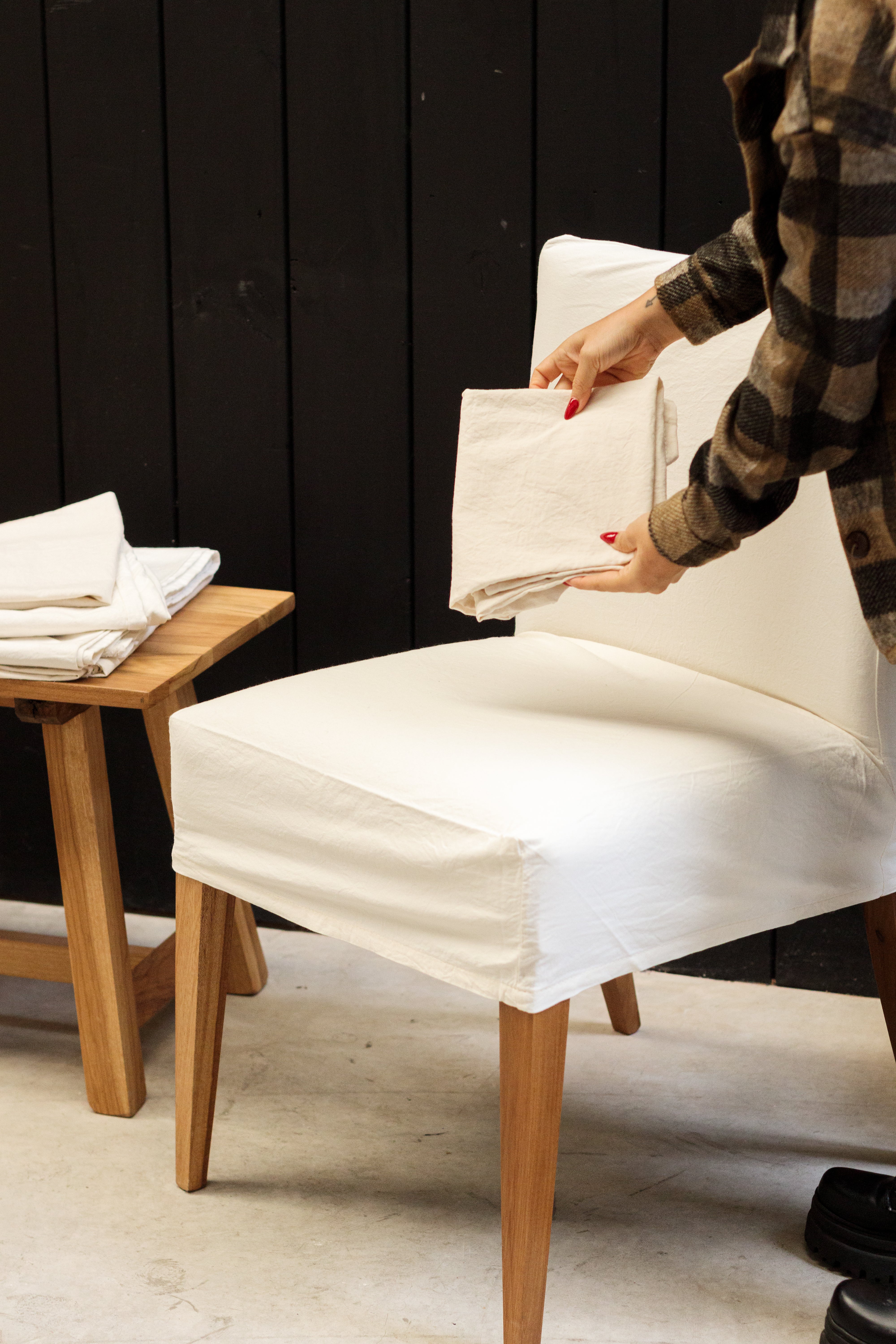 FUNDA SILLA NEW CLASSIC - TUSSOR NATURAL