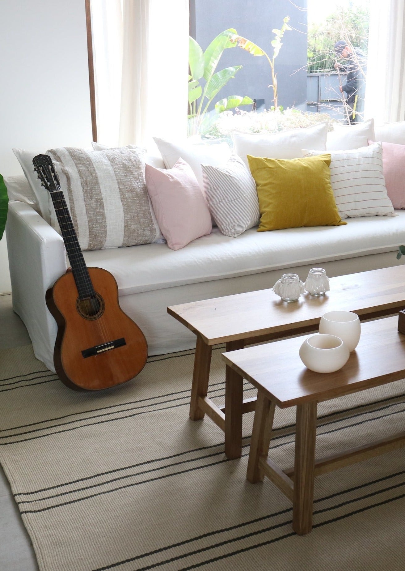 SOFA MIX CON FUNDA - TAPIZADO EN PANAMA - 90 PROF