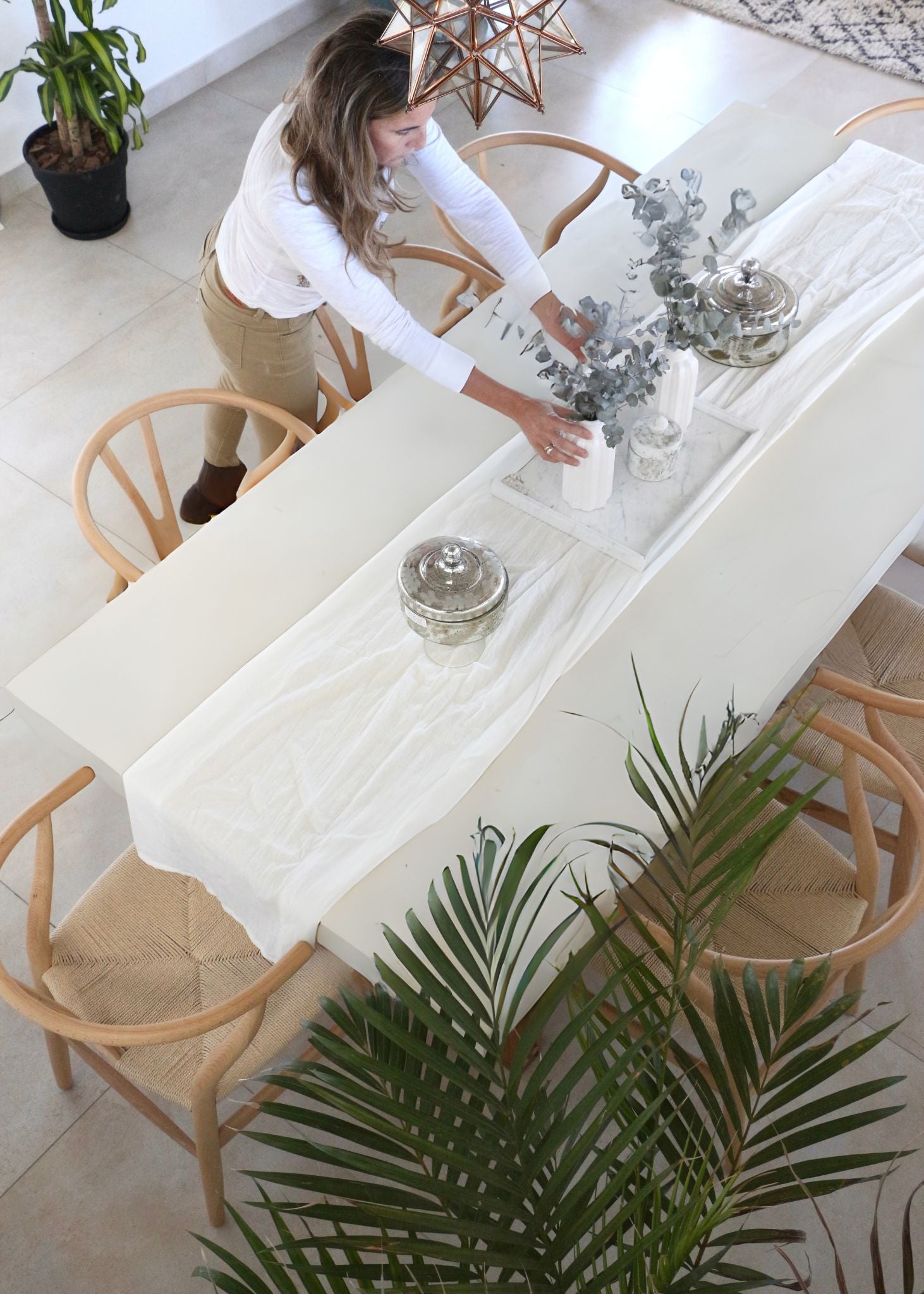 Mesa Portland base Petiribi - Tapa con terminación Poliuretano