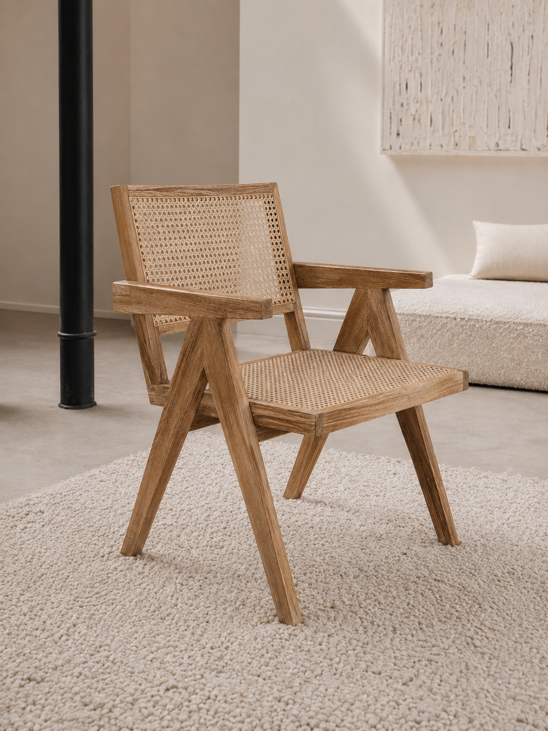Silla Droit con apoyabrazos