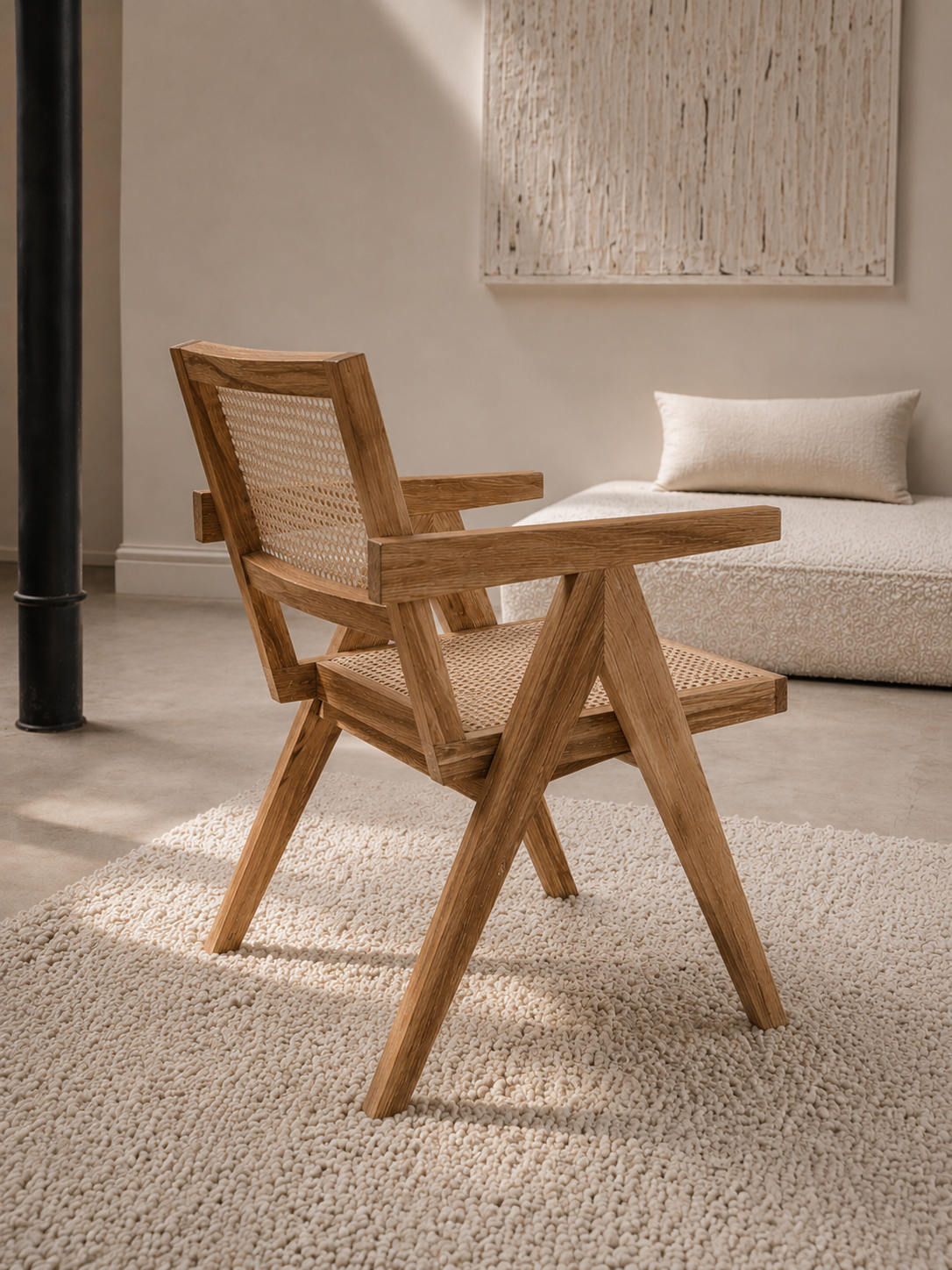 Silla Droit con apoyabrazos
