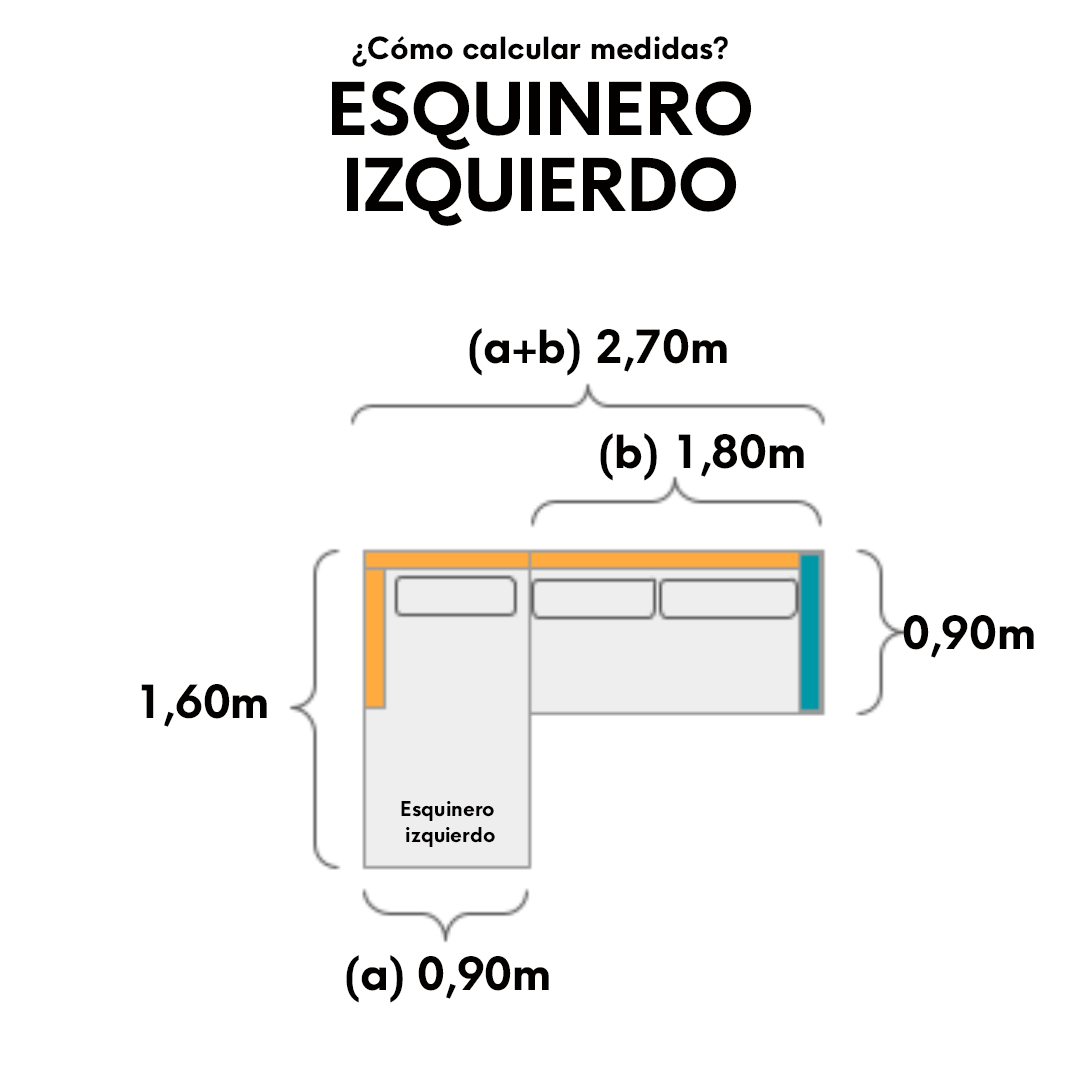 SOFA ESQUINERO CUBO - TAPIZADO EN LIENZO CON FUNDA DE TUSSOR - 100 PROF