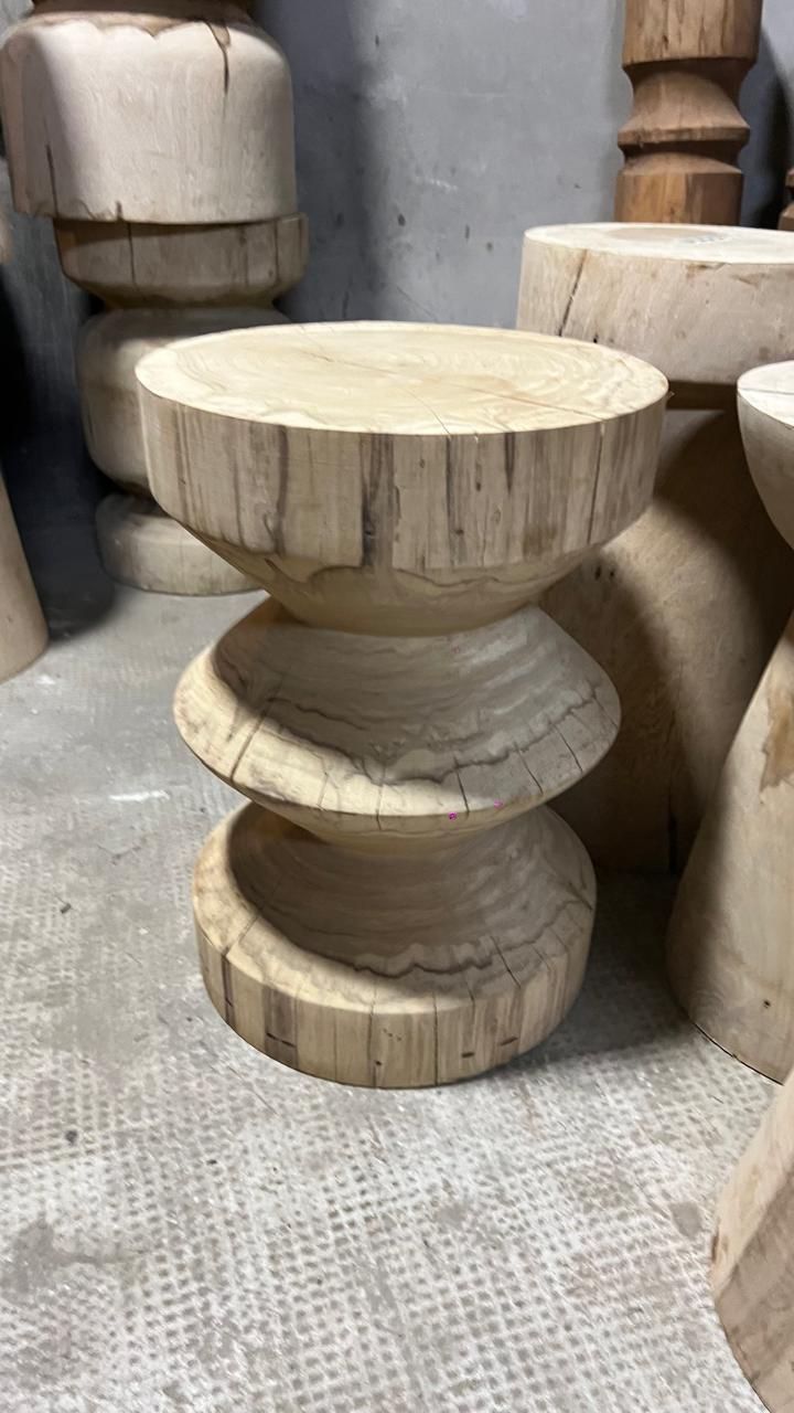 Banco o tocho Madera maciza